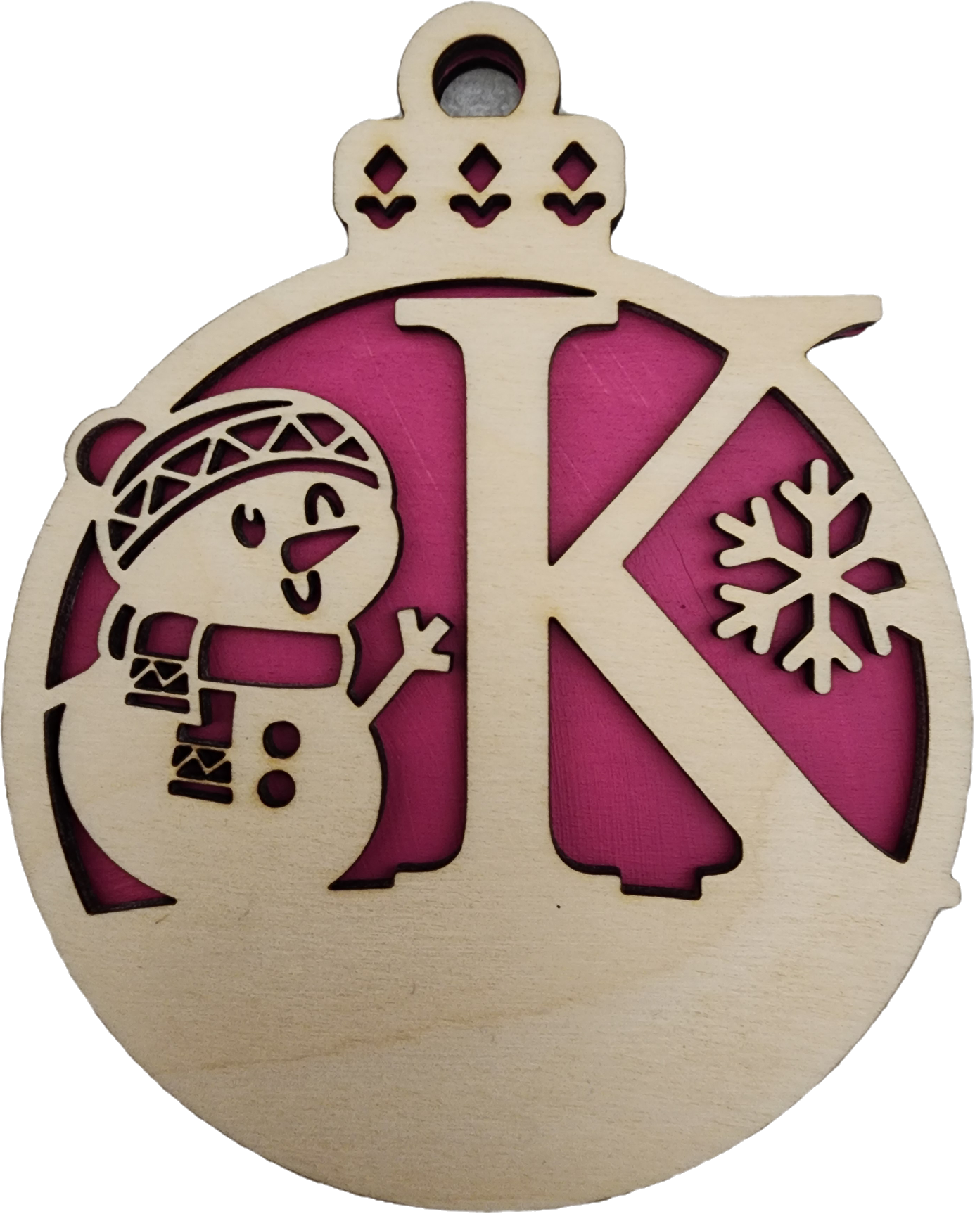 Monogram Ornaments